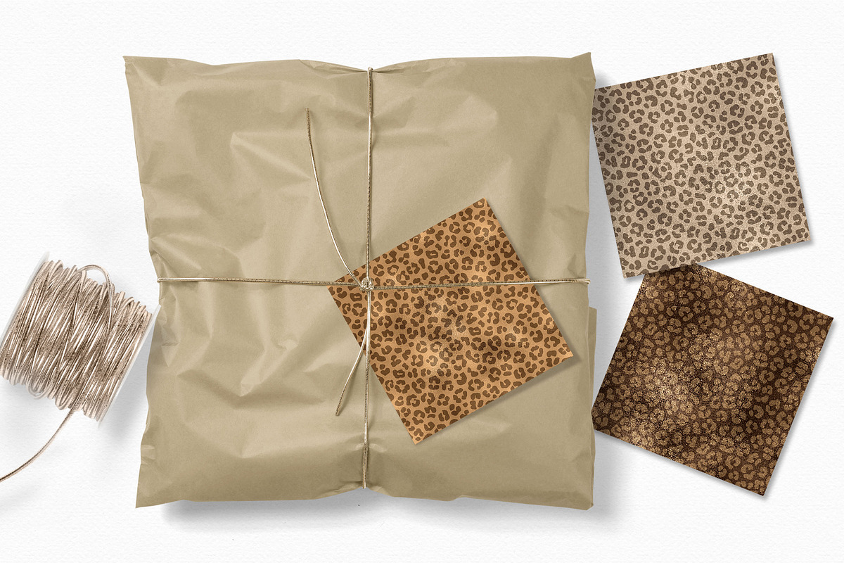 Seamless Foil Leopard Print Patterns, a Pattern Graphic by rileyBgraphics (Photo 5 of 8)