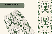 Ocean World, a Pattern Graphic by AnnaEshka (Thumbnail 1 of 2)