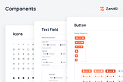 ZenHR - HRIS CMS UI Kit, an UI Kit Template by miawmiaw (Thumbnail 8 of 12)