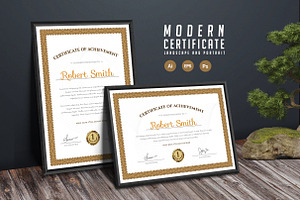 559. Modern Certificate Template