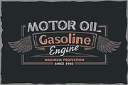 Seignior - vintage font, a Slab Serif Font by Fractal fonts & graphics (Thumbnail 5 of 7)