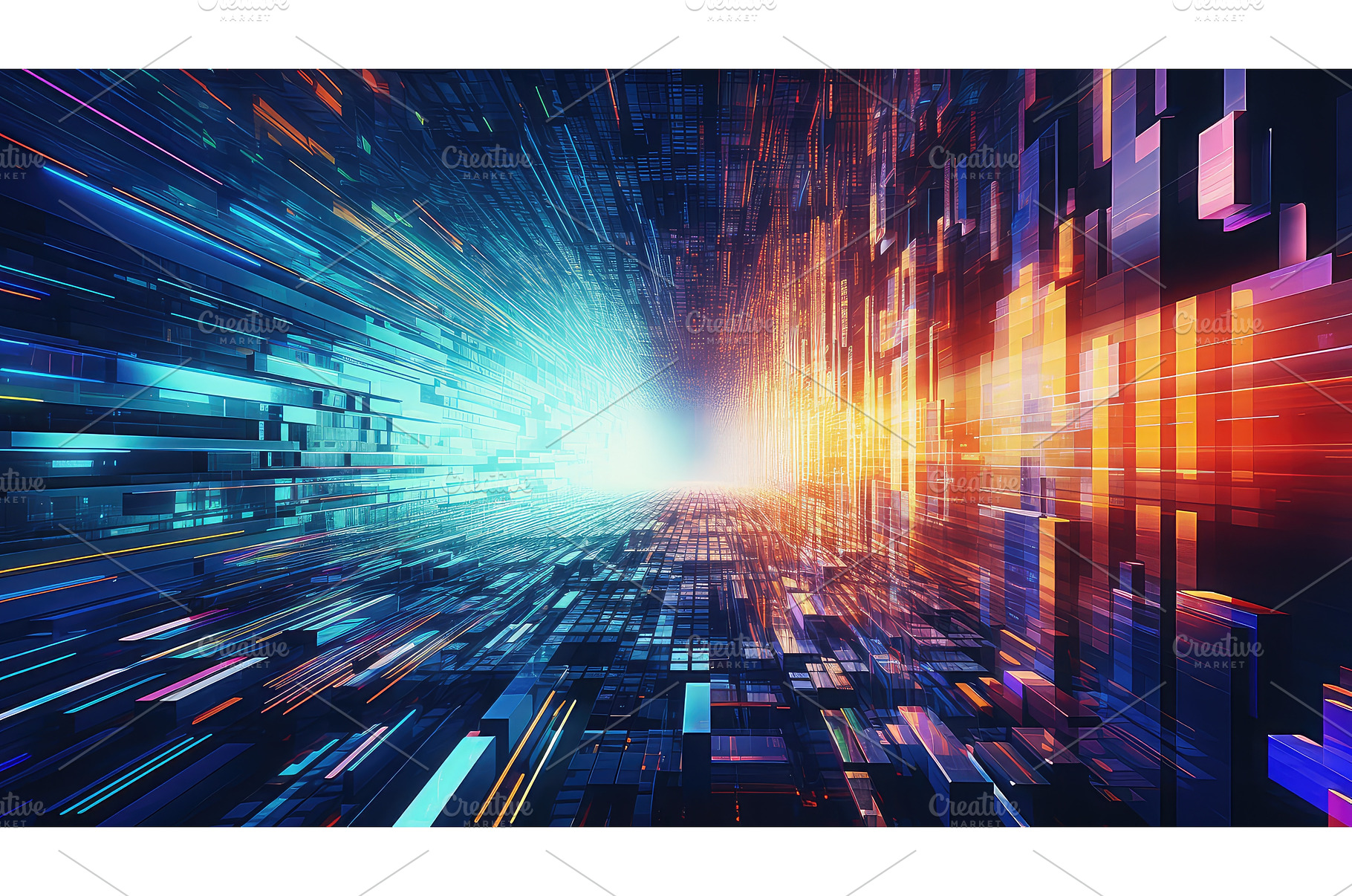 modern abstract futuristic, an Abstract Photo by pikepicture