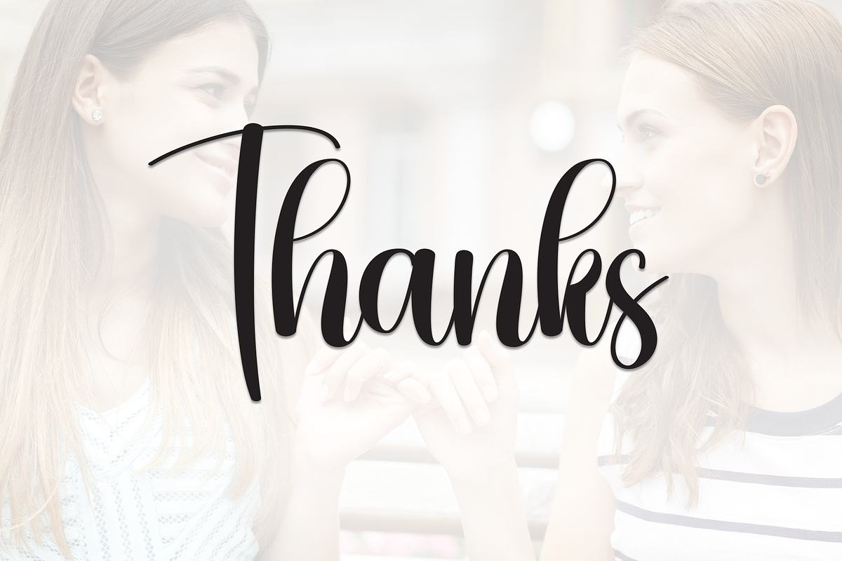 Besties | Script Font, a Handwritten Font by Scratchones (Photo 9 of 9)