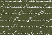 Sandoria Dawnvale Script Font, a Script Font by Denustudios (Thumbnail 10 of 13)