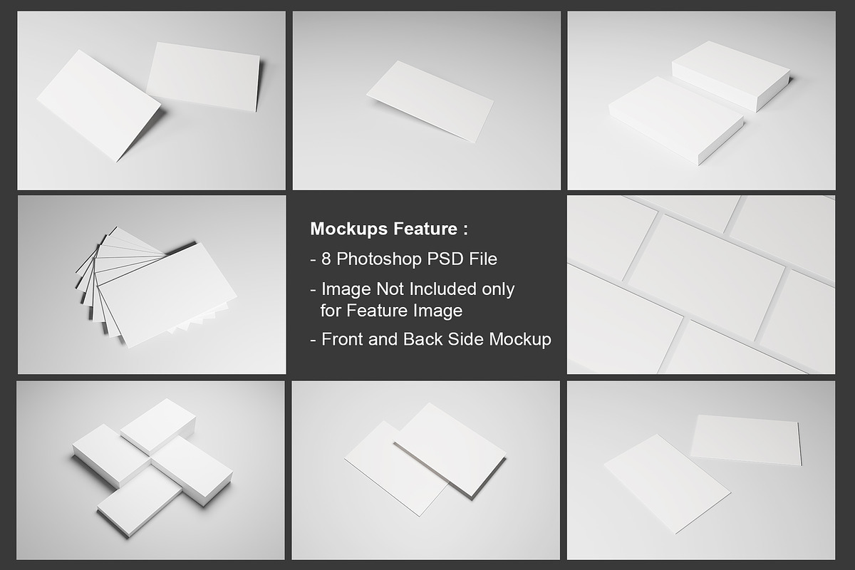 Business Card Mockups, a Product Mockup by alimran24 (Photo 2 of 12)