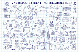 Various sketches on school subjects
