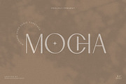 Mocha | Modern Display Sans, a Serif Font by Pentagonistudio (Thumbnail 1 of 10)