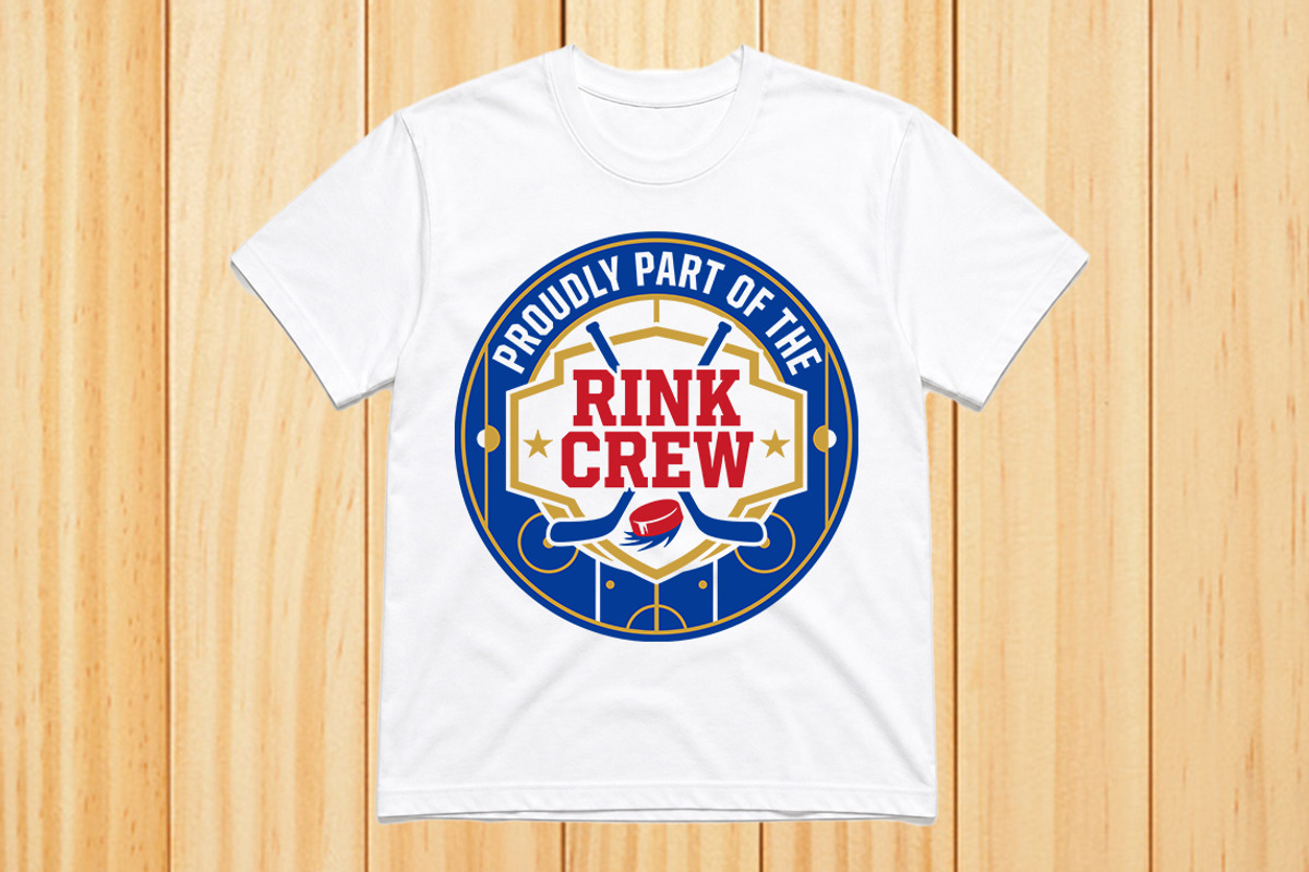 Hockey T-Shirt Design Graphic, an Object Graphic by balal (Photo 1 of 3)