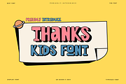 Rawgone - Comic & Kids Font, a Sans Serif Font by QR Design Studio (Thumbnail 6 of 6)