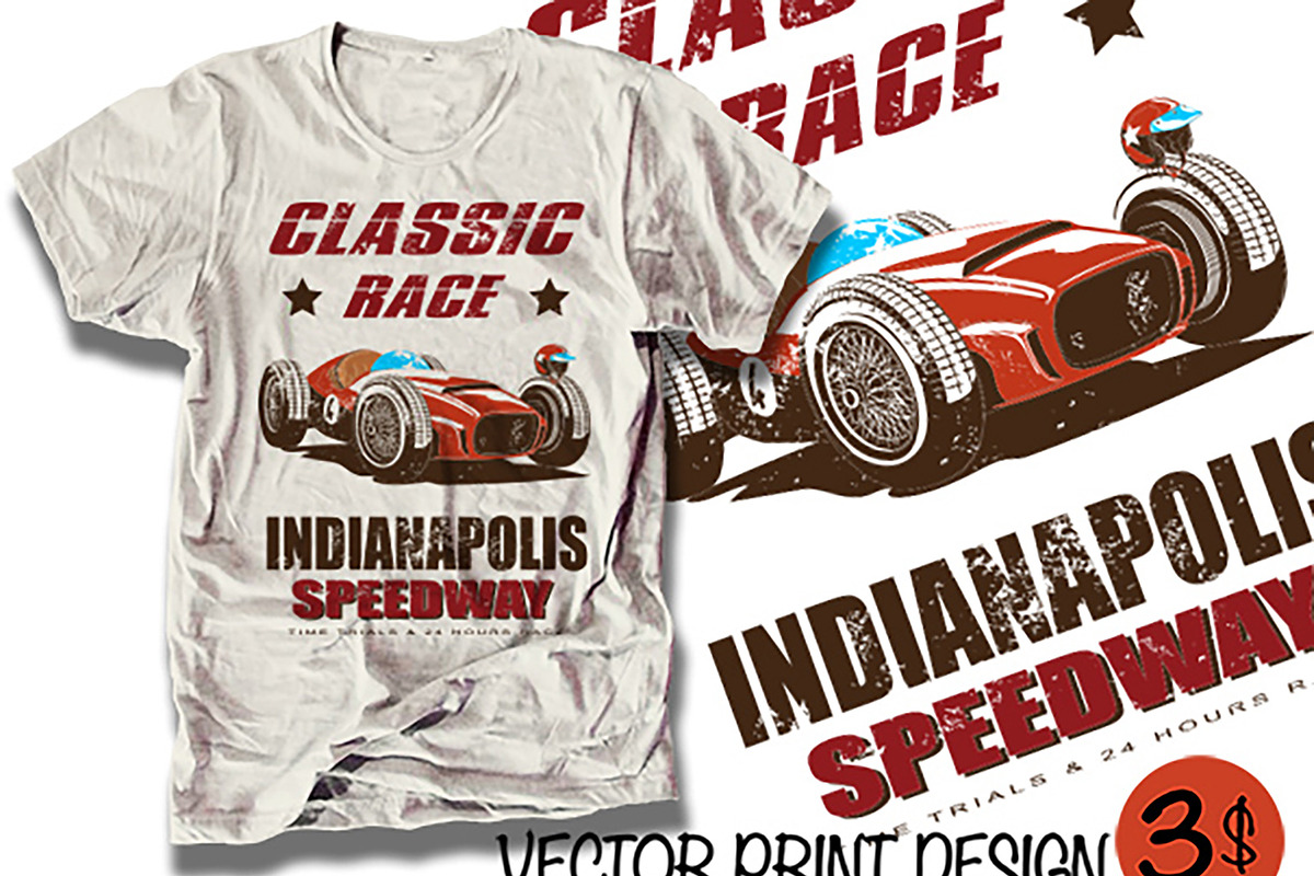 vector race print, an Education Illustration by swsctn