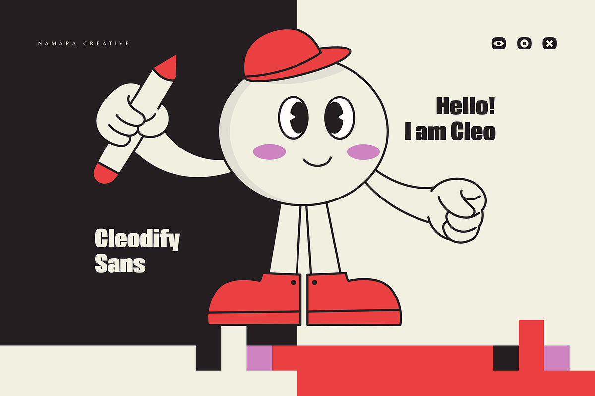 Cleodify - Bold Modern Sans, a Sans Serif Font by Namara Creative Studio (Photo 12 of 13)