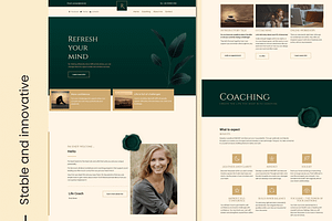 Wordpress Theme Coach Luxury Elegant