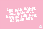 FUNKY RETRO Boho Bubble Font, a Font by Blush Font Co. (Thumbnail 4 of 5)