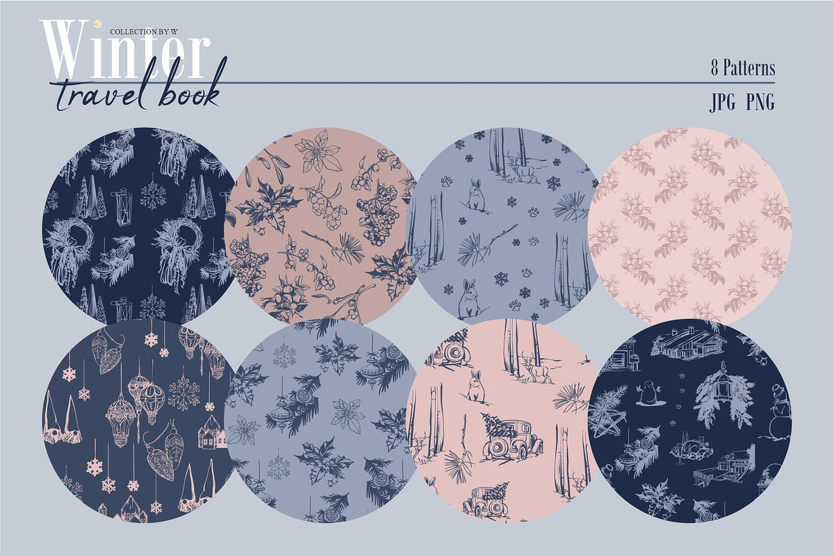 Winter Travel Book, an Object Graphic by Collection by VY (Photo 12 of 13)