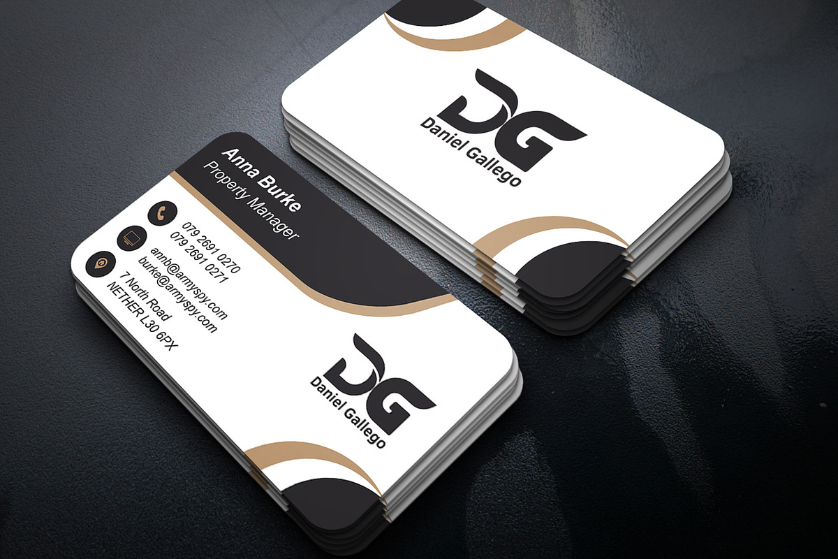 Corporate Business Card PSD