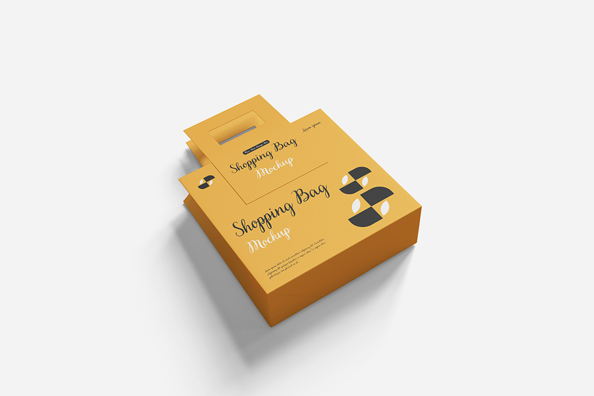 Clean Shopping Bag Mockup PSD, an Advertising Mockup by Indah (Photo 6 of 6)