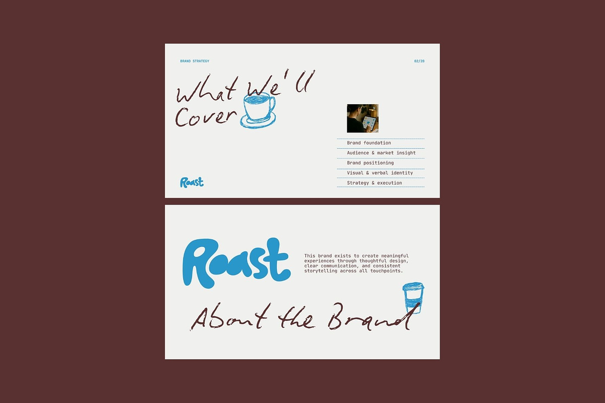 Café Brand Strategy Presentation, a Presentation Template by ShowUp! Studio (Photo 5 of 7)