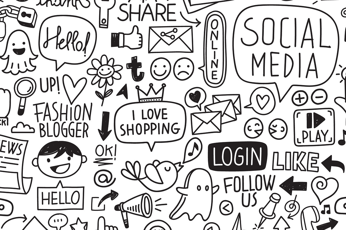 Social Media Illustration-Icon Pack, an Outline Icon by Pingebat (Photo 5 of 7)