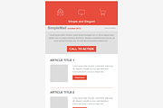 SimpleMail Email Newsletter, a Websites & App Template by Crazyleaf (Thumbnail 3 of 5)