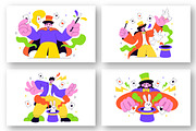 10 Magician Illustration, a Person Illustration by denayunebgt (Thumbnail 3 of 4)