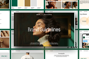 MNUMO — Brand Identity Guidelines, a Brochure Template by Middltone