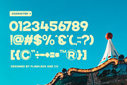 Maison Cronne - Retro Sans Serif, a Sans Serif Font by Flawless And Co (Thumbnail 8 of 10)