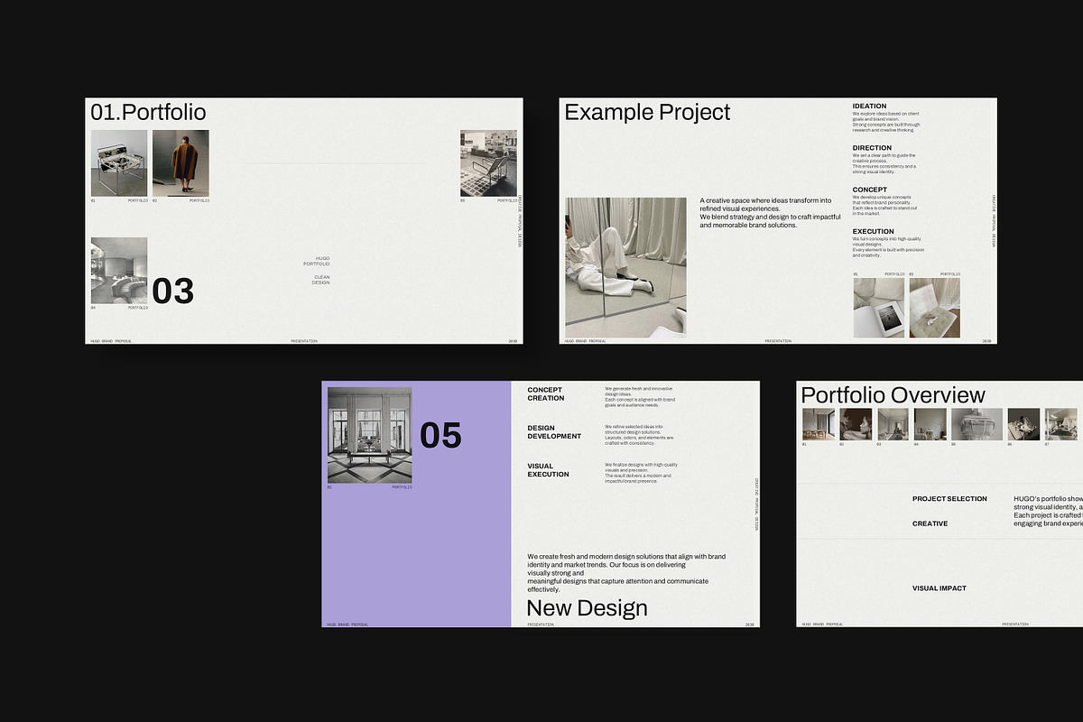 HUGO | Brand Portfolio, a Presentation Template by SparkPro (Photo 4 of 8)