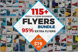 115 Fresh & Clean Business Flyers