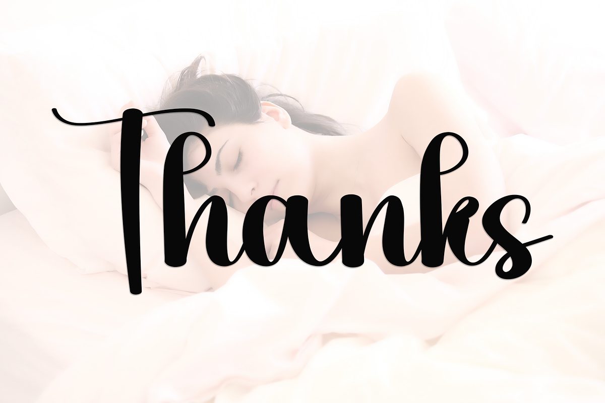 Women, a Handwritten Font by FreshTypeINK (Photo 5 of 8)