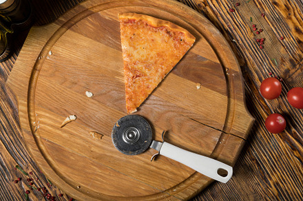 Slice of pizza tomatoes cheese ol stock photo containing pizza and food, a Food & Drink Photo by oleghz