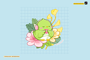 Procreate Kawaii Flowers Bundle, a Brush Add-On by Artbykimmyw (Thumbnail 4 of 8)