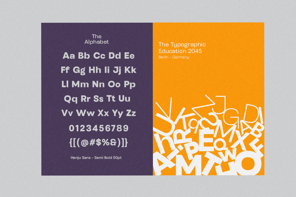 Henju Sans - Variable Font, a Sans Serif Font by Letterhend Studio (Photo 9 of 11)