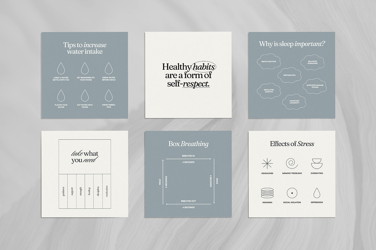 Health Coach Template - Canva, a Social Media Template by Willoe Studio (Photo 4 of 12)
