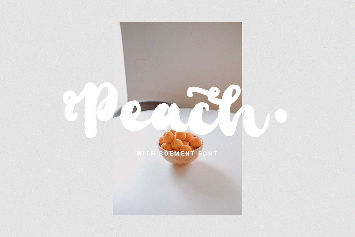 Boement - Chic Script Font, a Script Font by Prioritype Co (Photo 8 of 11)
