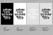 200 handlettered quotes, a Social Media Template by piyacler (Thumbnail 8 of 9)