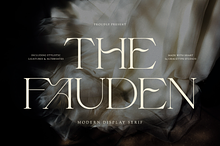 Fauden | Modern Display Serif