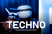 Ekogray - Modern Techno Font, a Sans Serif Font by Iqsiart Studio (Thumbnail 2 of 12)