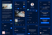 News Blue UI Kit, a Templates & Theme by Kawalan Studio (Thumbnail 4 of 6)