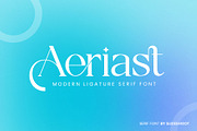 Aeriast Serif Font, a Serif Font by Idea Studio (Thumbnail 1 of 12)