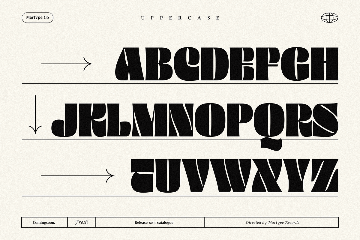 Thick Thinks - Display Font, a Font by Martype Co (Photo 8 of 11)