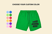 Shorts Mockup for Streetwear, a Bottom Mockup by Infinity Mockups (Thumbnail 6 of 8)