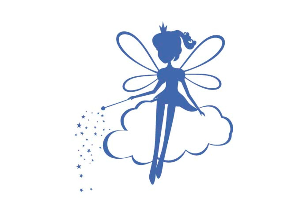 Cartoon Fairies Silhouette, an Illustration by Svetlana Voloshina (Photo 3 of 7)