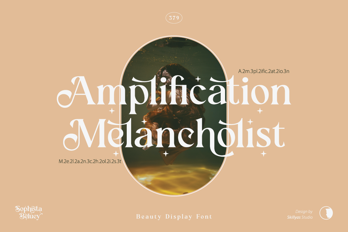 Sophista Belucy Display Beauty Font, a Serif Font by Skillyas_Studio (Photo 5 of 12)