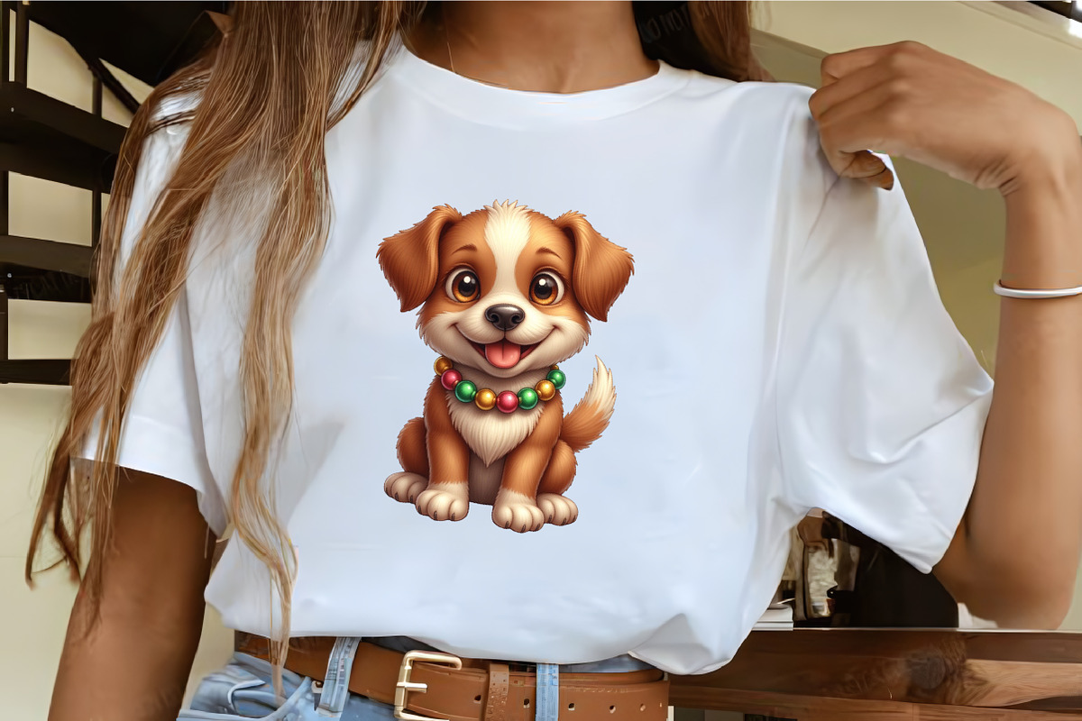 Cute Dog Mardi Gras Sublimation Clip, an Illustration by CrexoraLab (Photo 3 of 5)