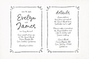 Bluelle | a Whimsical Wedding Script, a Script Font by Pink Coffie (Thumbnail 4 of 12)