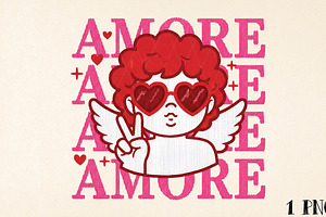 Valentine Cupid Amore PNG, an Illustration by DreamPrint404