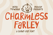Charmless Farley - Quirky Ugly Font, a Handwritten Font by VASTARD STUDIO (Thumbnail 1 of 9)