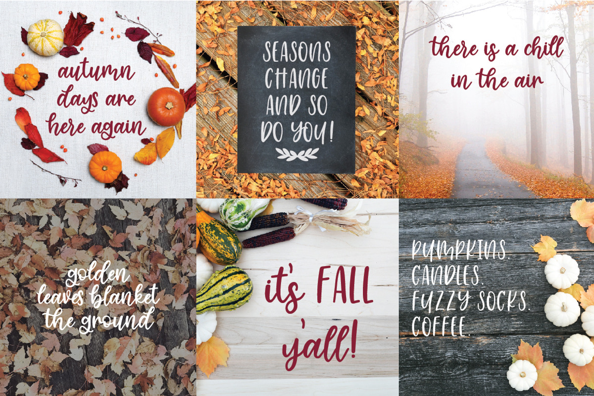 Cinnamon Sugar Script Font preview 5