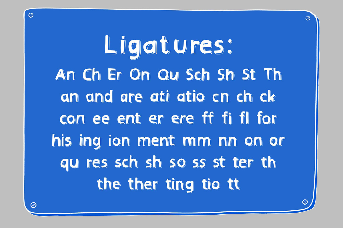 LAFOLOs Whimsical Font 3D, a Sans Serif Font by LAFOLO (Photo 3 of 5)