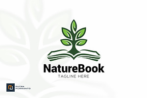 Nature Book - Logo Template